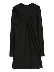 GIA STUDIOS satin mini dress - Zwart