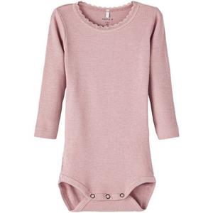 name it Nbfkab Deauville Mauve Bodysuit met lange mouwen