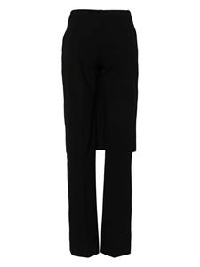 Coperni low-waist wide-leg skirt trousers - Zwart