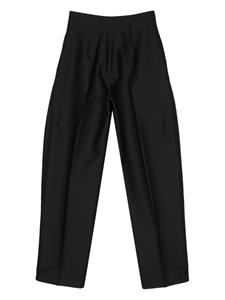 GIA STUDIOS twill tailored trousers - Zwart