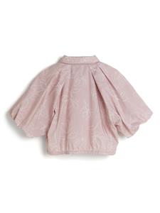 Brunello Cucinelli Kids Shirt met bloemenprint - Roze