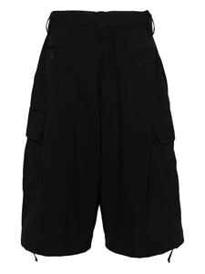 Kenzo Army cargo shorts met logopatch - Zwart