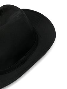 Yohji Yamamoto Fedora hoed - Zwart