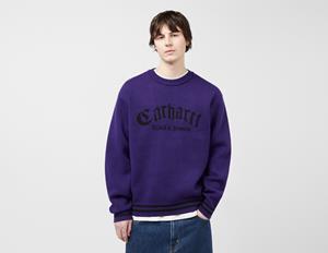 Carhartt WIP Onyx Knitted Sweatshirt, Purple