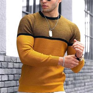 TSBABY 2023 Nieuwe Mannen Lente En Herfst Mode Toevallige Trui Mannen T-shirt Ronde Hals Casual Trend Top Sport Jas mannen