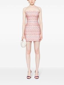 Missoni Strapless mini-jurk - Roze