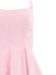 STAUD Mini-jurk van katoenmix - Roze