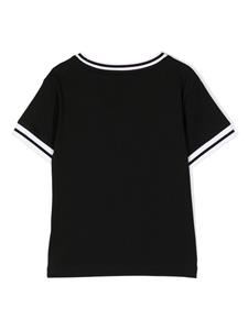 Dkny Kids logo-print cotton T-shirt - Zwart
