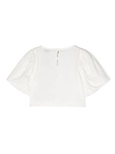 ETRO KIDS Pegaso-motif cotton T-shirt - Beige