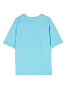 Moschino Kids Teddy Bear-print T-shirt - Blauw