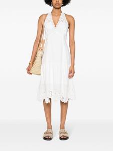 TWINSET Midi-jurk met detail - Wit