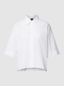 BOSS ORANGE Hemdbluse "C Balinas Premium Damenmode", mit Hemdblusenkragen
