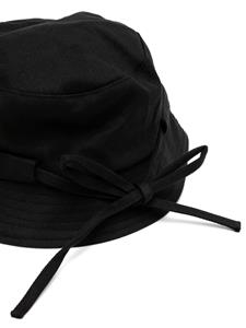 Jacquemus Le Bob Gadjo bucket hat - Zwart