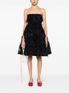Simone Rocha Tulen mini-jurk - Zwart