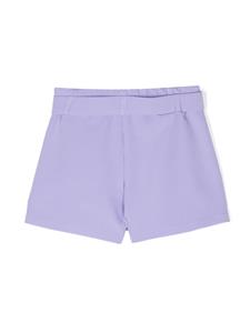 Miss Grant Kids pleated belted shorts - Paars