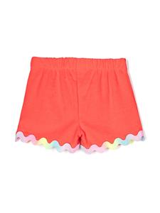 Billieblush logo-print cotton-blend shorts - Oranje