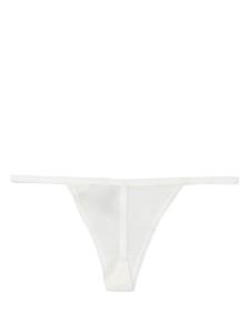 Calvin Klein mid-rise T-string thong - Wit