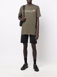 Paul & Shark Bermuda shorts met logopatch - Zwart