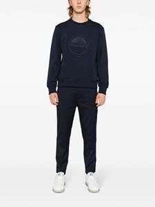 BOSS x Porsche Soleri crew-neck sweatshirt - Blauw