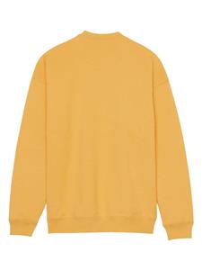 Saint Laurent Sweater met logoprint - Geel