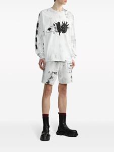 WESTFALL Sweater met print van katoen - Wit