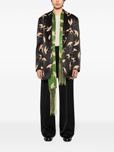 DRIES VAN NOTEN Geplooide pantalon - Zwart