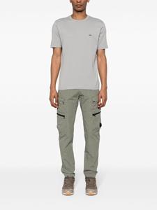 C.P. Company Lens-appliqué tapered trousers - Groen