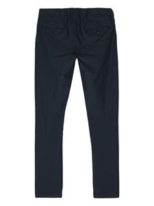 Eleventy mid-rise tapered trousers - Blauw