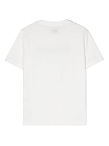 C.P. Company Kids logo-print cotton T-shirt - Wit