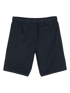Giorgio Armani pleat-detail chino shorts - Blauw