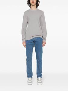 Calvin Klein fine-knit crew-neck jumper - Grijs