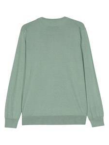 Zegna fine-knit jumper - Groen
