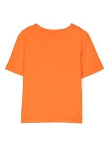 Dolce & Gabbana Kids DG-appliqué cotton T-shirt - Oranje