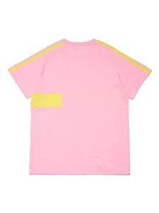 Marni Kids T-shirt met colourblocking - Roze
