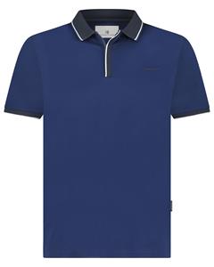 State Of Art Jersey Polo Dunkelblau