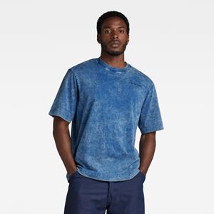 G-Star RAW Indigo Boxy T-Shirt - Midden blauw - Heren