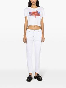 Dsquared2 Cool Girl slim-fit low waist jeans - Wit