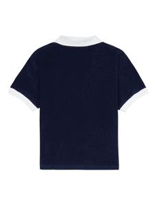 Sporty & Rich Prince Sporty cotton polo shirt - Blauw