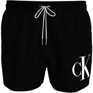 Calvin Klein Swimwear Logo-Print Shell Short Swimming Shorts - S