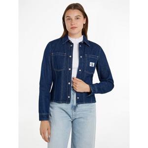 Calvin Klein Jeans Jeansbluse LEAN DENIM SHIRT mit Logopatch