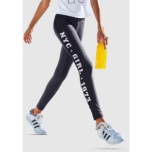 Arizona Leggings NYC mit seitlichem NYC Druck