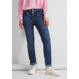 STREET ONE High-waist-Jeans "QR JANE", mit Elasthan in Slim fit