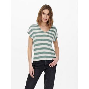 ONLY V-Shirt ONLLIRA LIFE S/S V-NECK TOP JRS NOOS