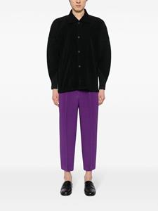 Homme Plissé Issey Miyake Pleats Bottoms tapered trousers - Paars