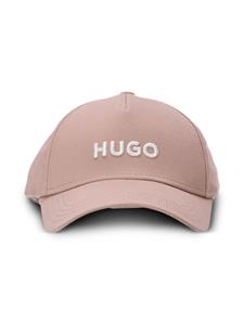 HUGO Honkbalpet met geborduurd logo - Roze