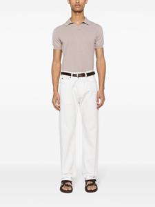 Tagliatore knitted polo shirt - Beige