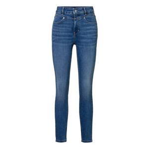 BOSS ORANGE High-waist-Jeans "KITT SKINNY HR BC Premium Damenmode", mit Leder-Badge