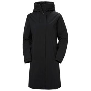 Helly Hansen  Women's Victoria Spring Coat - Lange jas, zwart