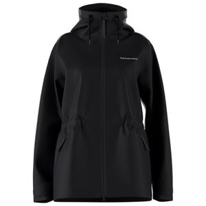 Peak Performance  Women's Coastal Jacket - Lange jas, zwart