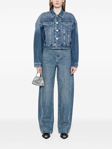 Alexander Wang Jeans met wijde pijpen - Blauw
